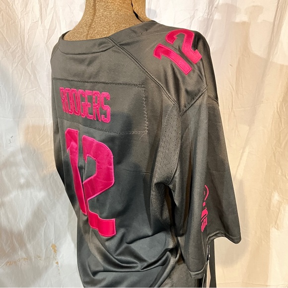 Nike NFL Players Ladies XXL Green Bay Packers Fan Dress Tunic Breast Cancer Pink - Picture 14 of 16